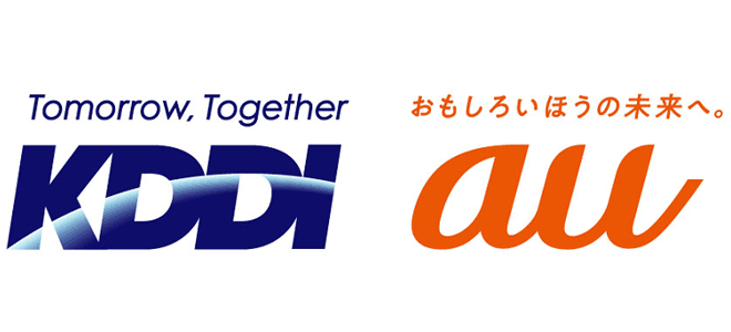 KDDIとauのロゴ