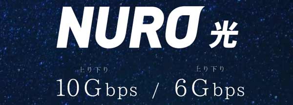 NURO光10Gbps