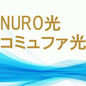 NURO光とコミュファ光の比較