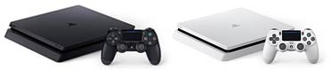 PS4ジェットブラック・グレイシャーホワイト