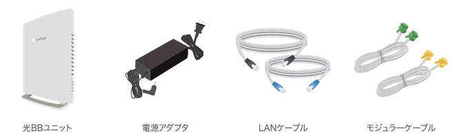 ソフトバンク光の解約後に返却する機器